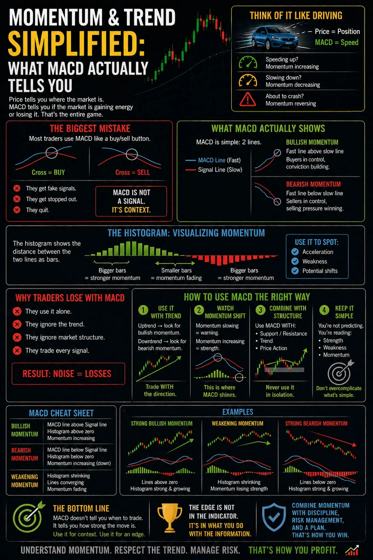 Original illustration for MACD Simplified: Momentum & Trend Explained